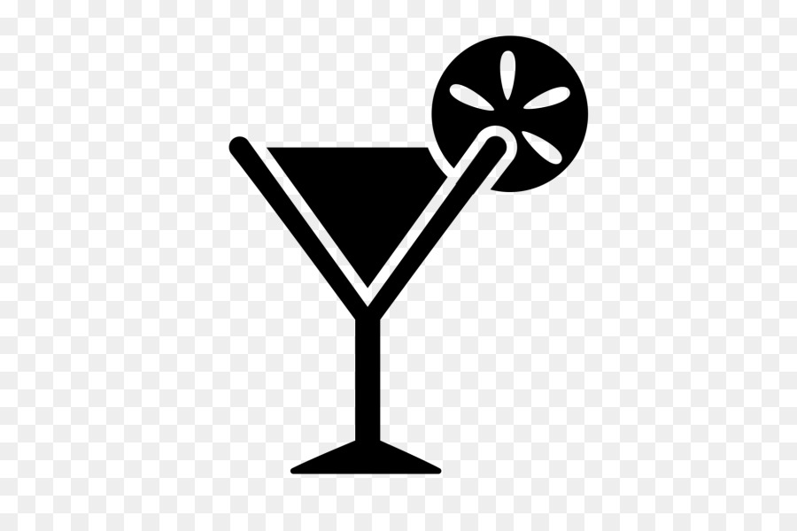 Verre à Cocktail，Paille PNG