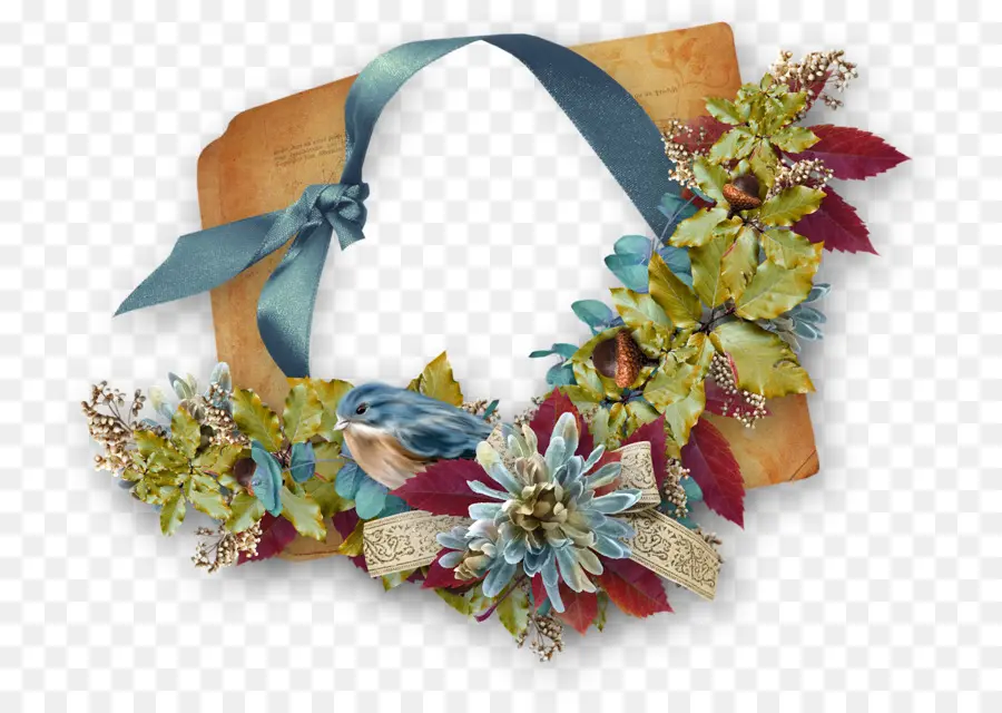 Couronne Florale，Fleurs PNG