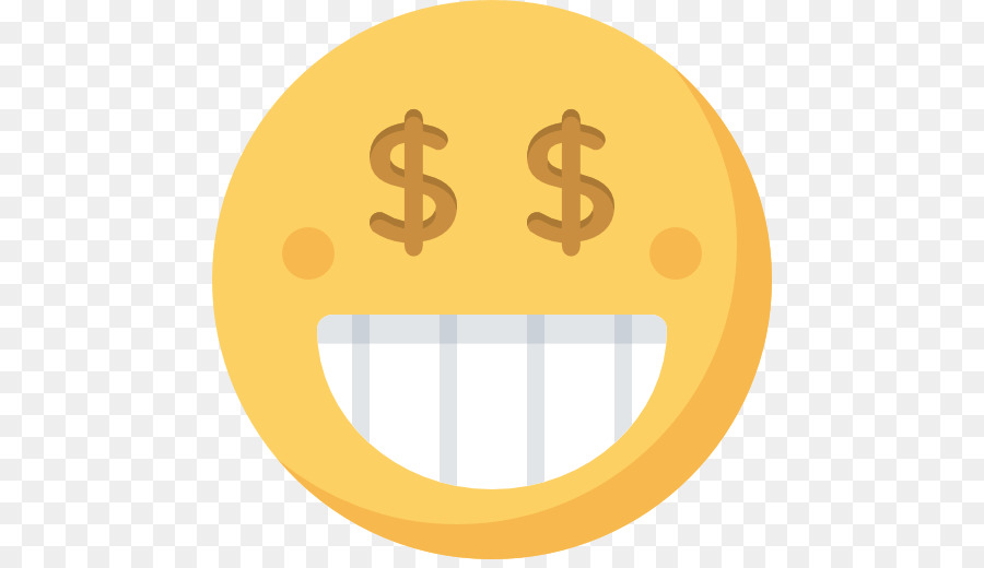 Emoji Yeux De Dollar，Affronter PNG