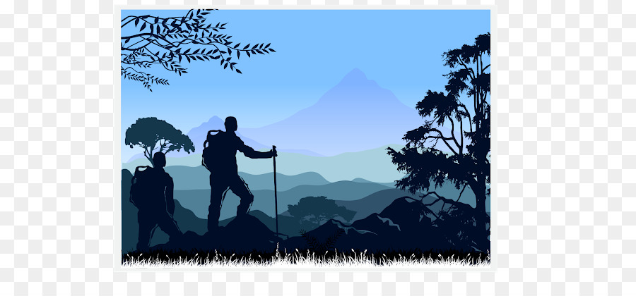 Alpinisme，Silhouette PNG