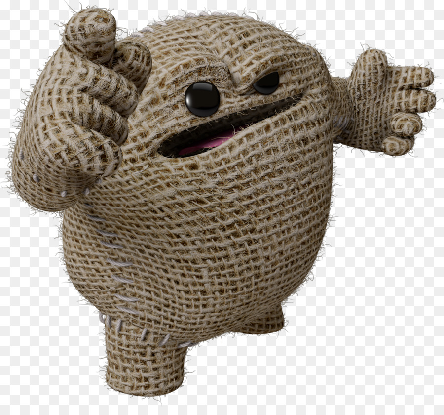 Poupée En Toile De Jute，Poupée PNG