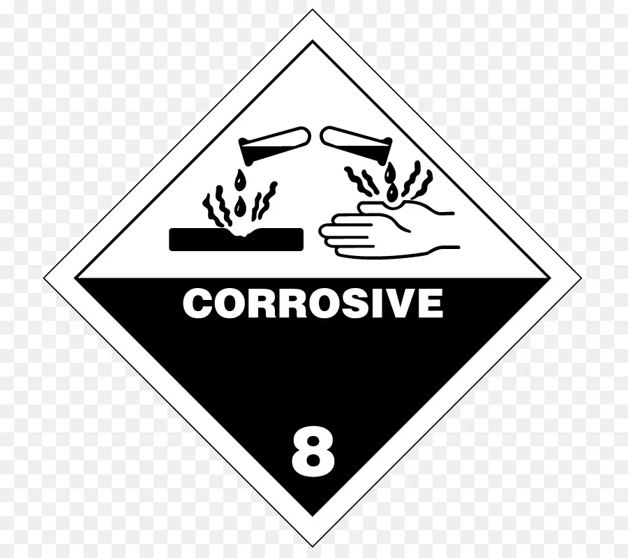 Substance Corrosive，Les Matières Dangereuses De La Classe 8 Matières Corrosives PNG