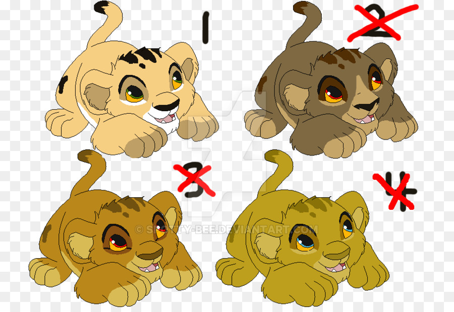 Les Moustaches，Lion PNG