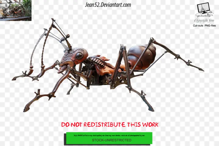 Fourmi Mécanique，Insecte PNG