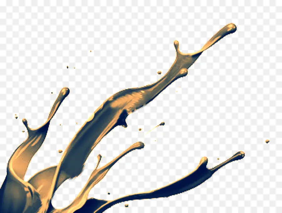 Café Splash，Liquide PNG