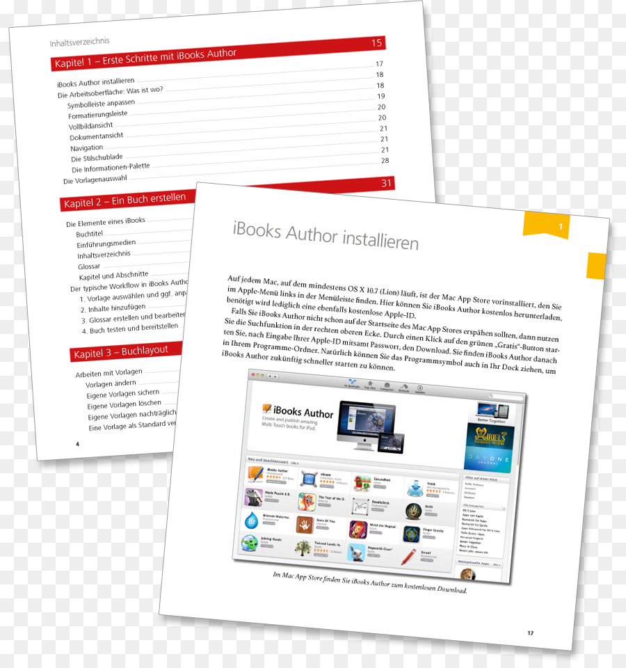 Page Web，Ibooks Auteur PNG