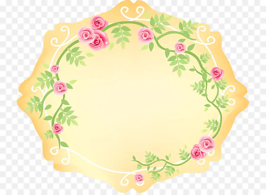 Cadre Floral，Fleurs PNG