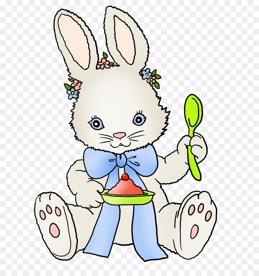 Lapin De Pâques，Un Lapin Domestique PNG