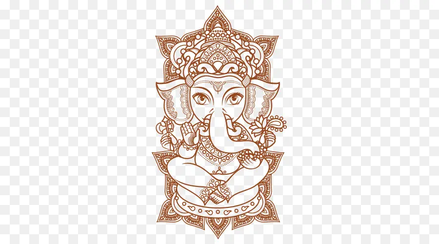 Dessin De Ganesha，Hindou PNG