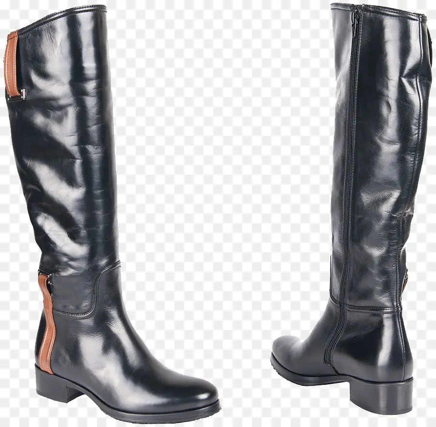 Bottes Noires，Cuir PNG