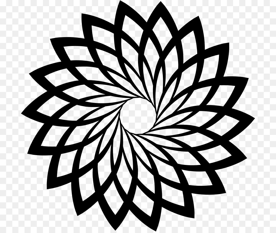 Fleur Noire，Mandalas PNG