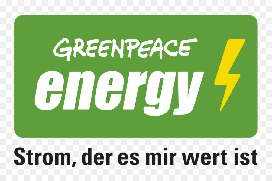 Logo Énergie Greenpeace，Vert PNG