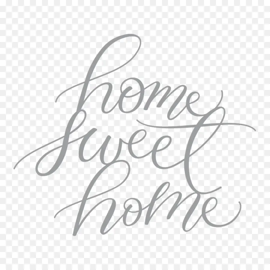 Home Sweet Home，Citation PNG