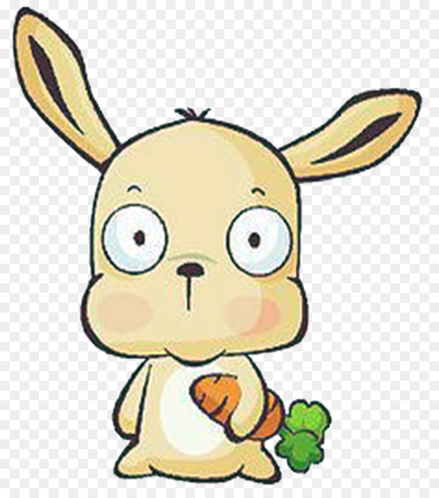 Lapin De Dessin Animé，Carotte PNG