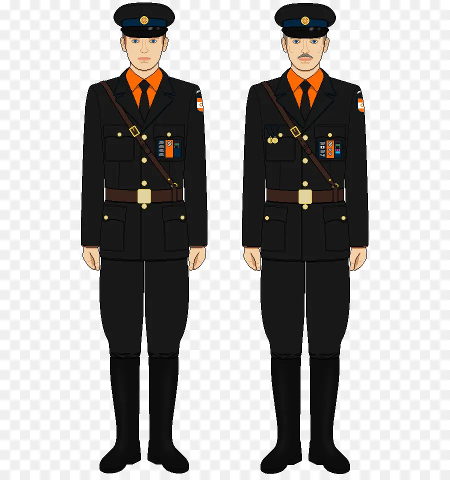 Hommes En Uniforme，Vêtements PNG