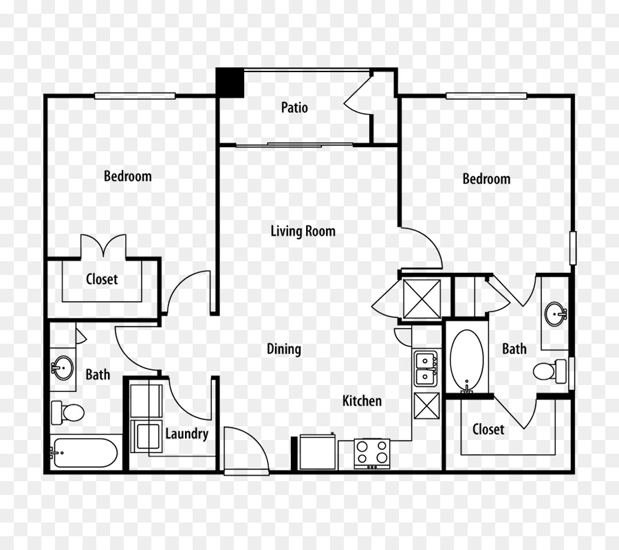 Plan D'étage，Maison PNG