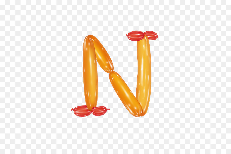 Lettre Ballon N，Ballon PNG