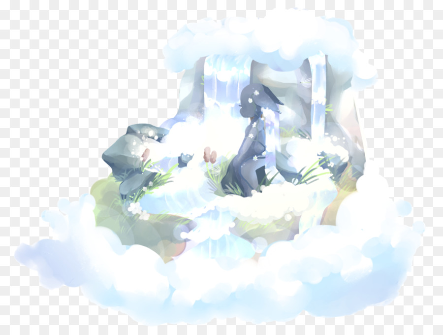 Cascade Nuageuse，Nuage PNG