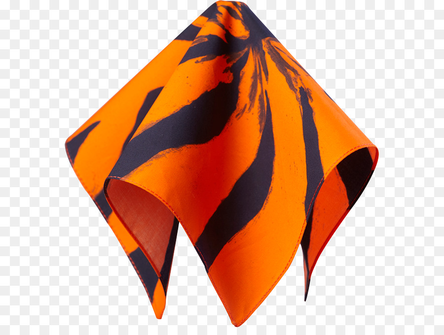 Écharpe Orange Et Noire，Accessoire PNG