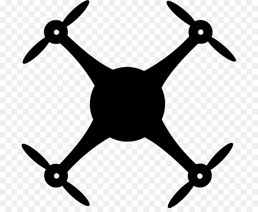 Silhouette De Drone，Drone PNG