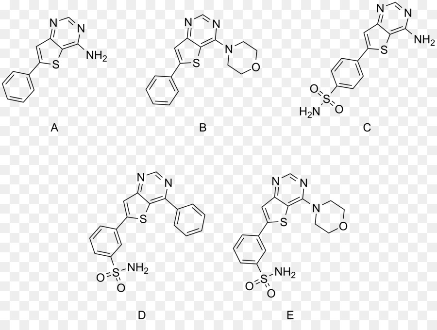 Structures Chimiques，Molécules PNG