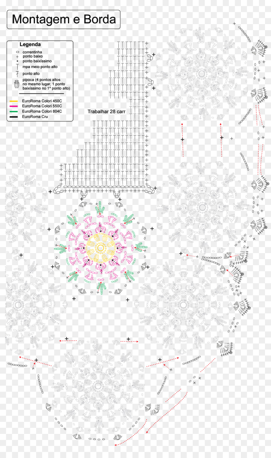 Crochet，Table PNG