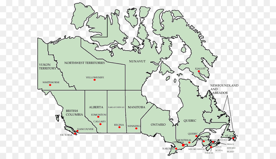 Carte Du Canada，Canada PNG