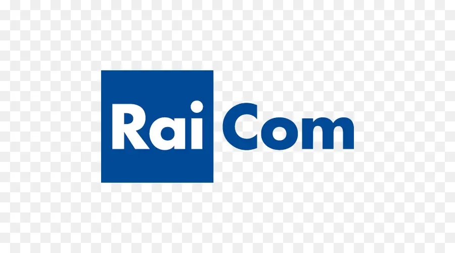 Logo Rai Com，Bleu PNG