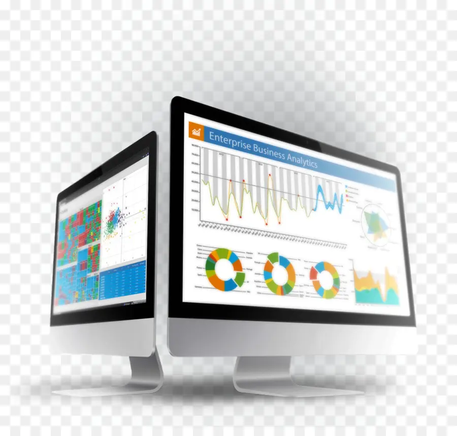 Écrans D'ordinateur，Analytique PNG