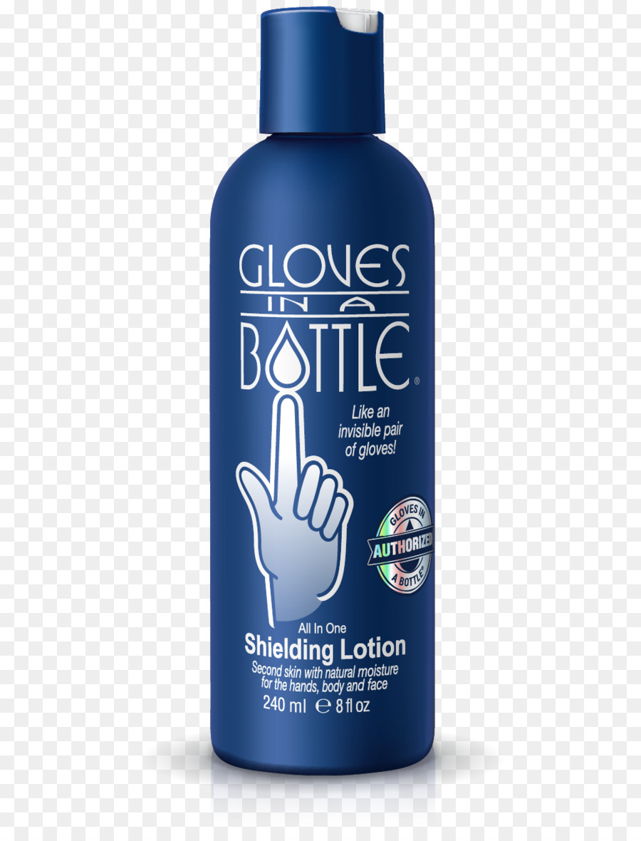 Lotion，Gants Dans Une Lotion De Blindage De Bouteille PNG