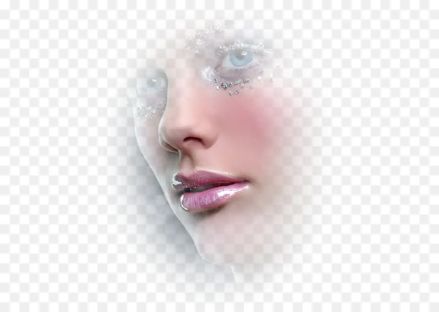 Visage De Femme，Se Maquiller PNG