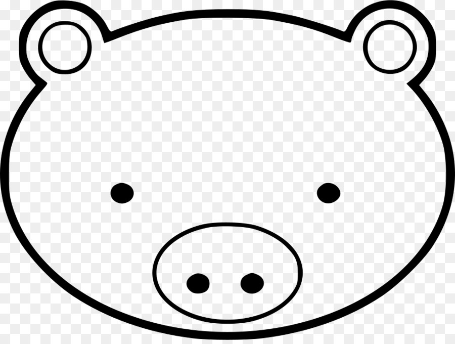 Visage De Cochon，Cochon PNG