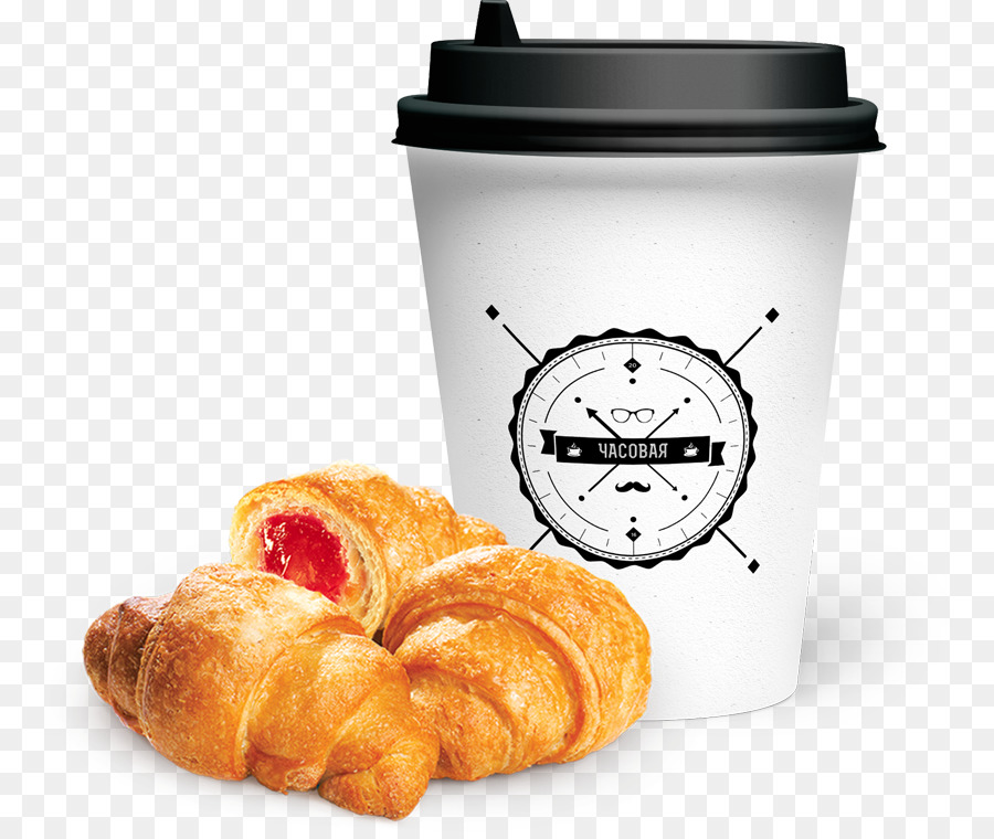 Tasse à Café Et Croissants，Café PNG