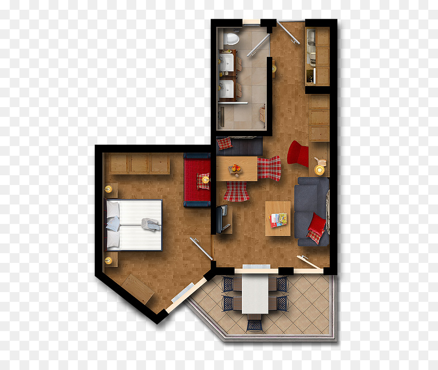 Disposition De L'appartement，Plan D'étage PNG