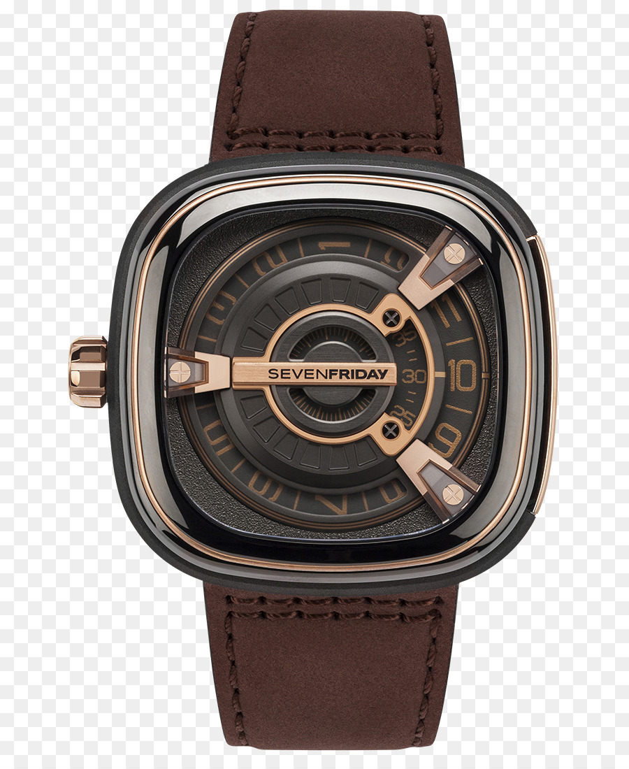 Montre，Bracelet En Cuir PNG