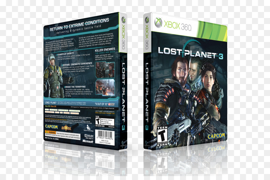 Xbox 360，Lost Planet 3 PNG