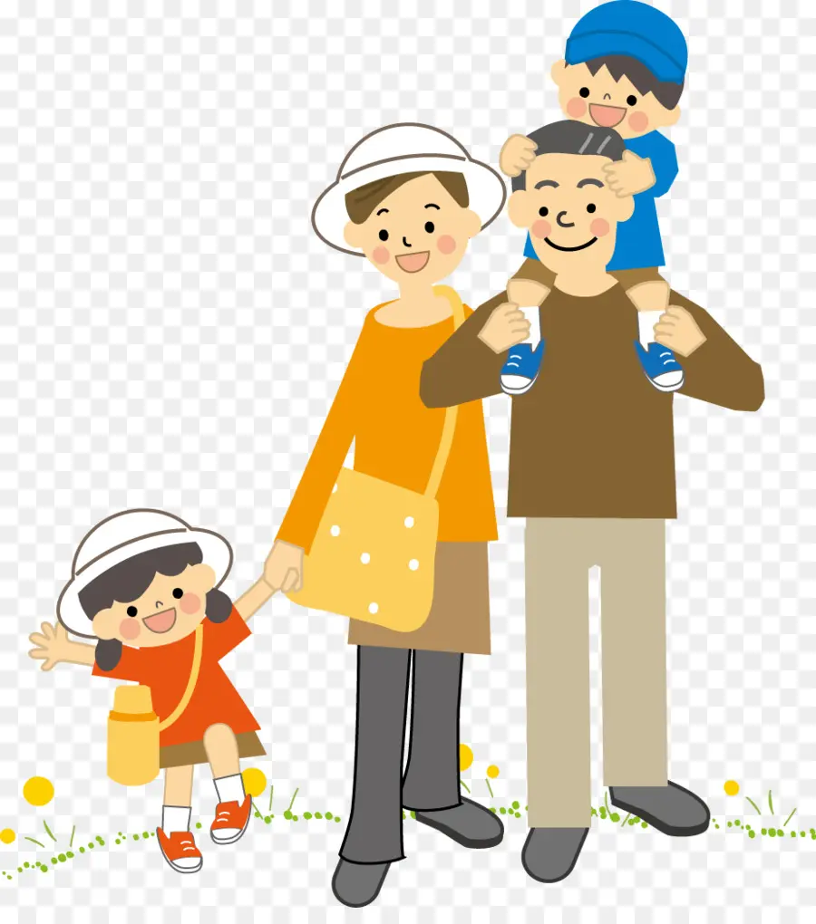 Illustration De La Famille，Parents PNG