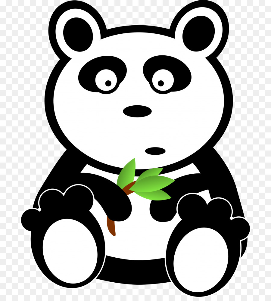 Panda，Bambou PNG