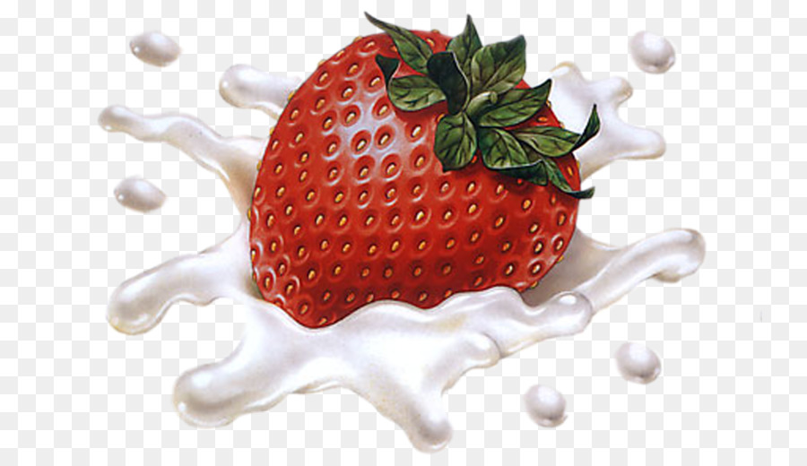 Fraise Au Lait，Fruit PNG