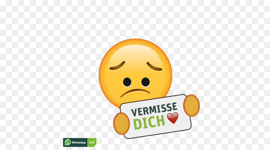 Emoji Triste，Signe PNG