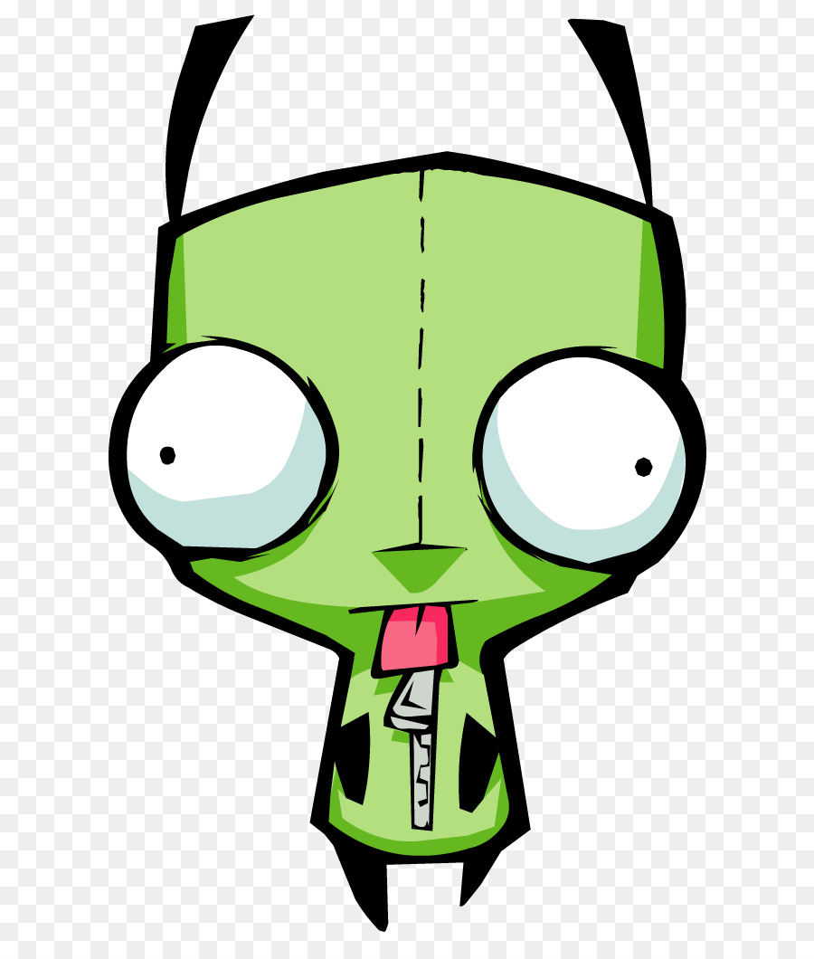 Personnage De Dessin Animé Vert，Animation PNG