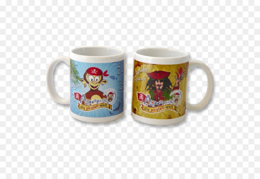 Aquapulco Le Monde Pirate，Tasse à Café PNG