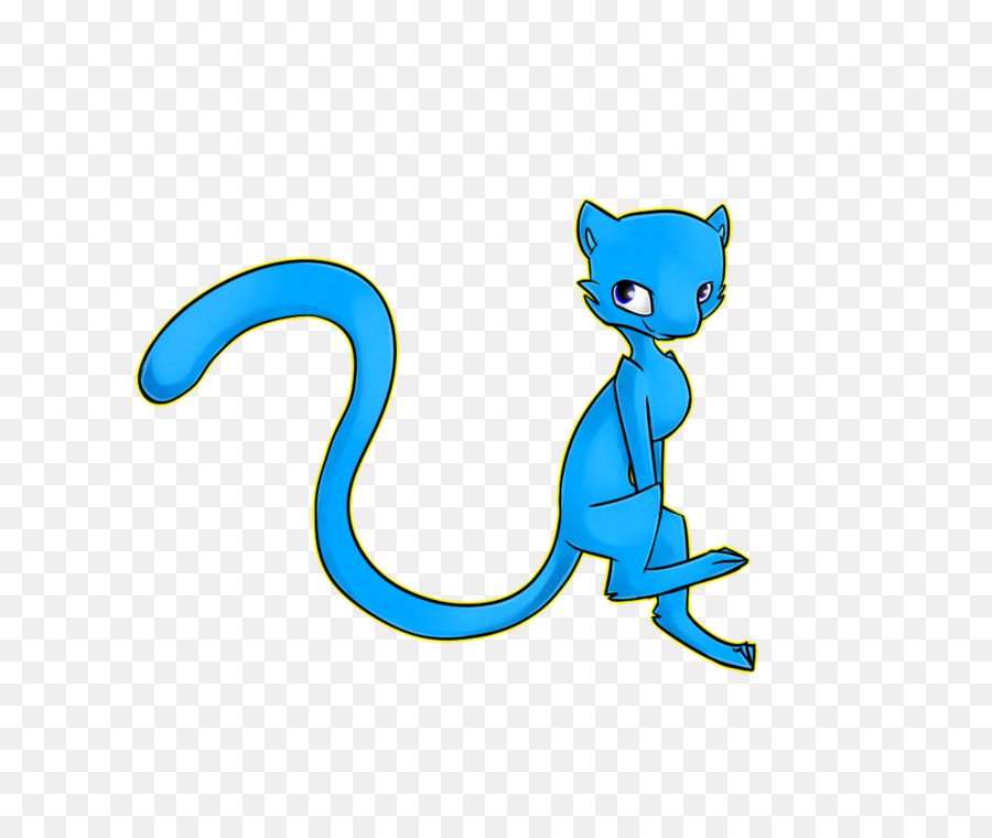 Chat Bleu，Dessin Animé PNG