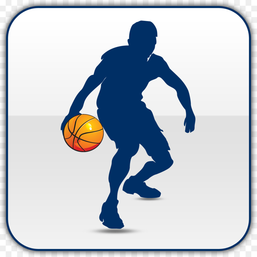 Silhouette De Joueur De Basket Ball，Basket Ball PNG