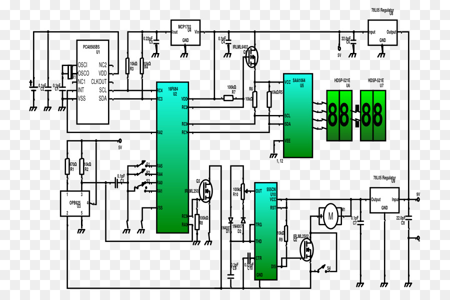 Réseau électrique，Dessin Technique PNG