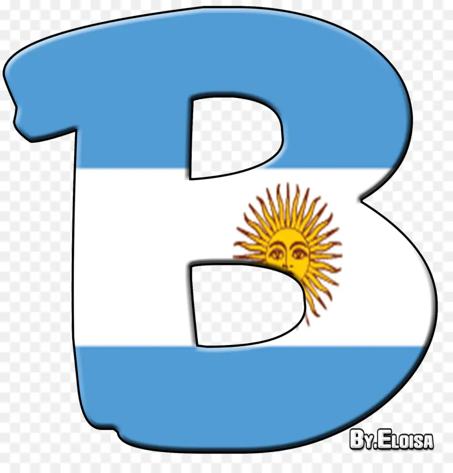 Lettre B，Argentine PNG