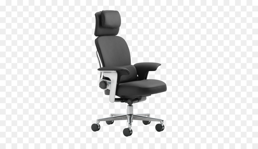 Chaise De Bureau Noire，Ergonomique PNG