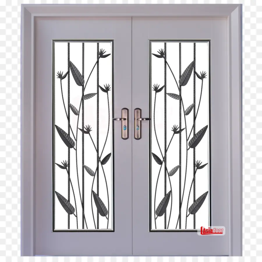 Porte Décorative，Blanc PNG