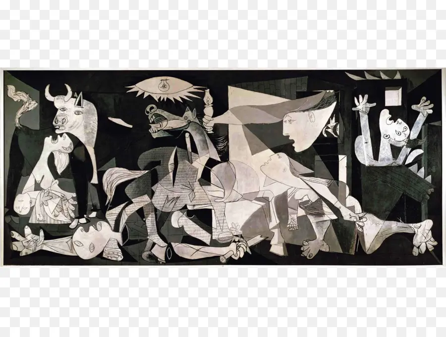 Peinture De Guernica，Pablo Picasso PNG