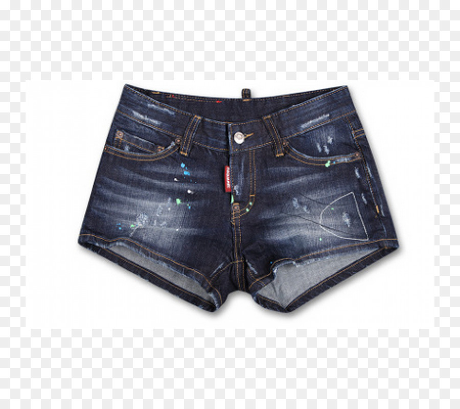 Short En Jean，Bleu PNG